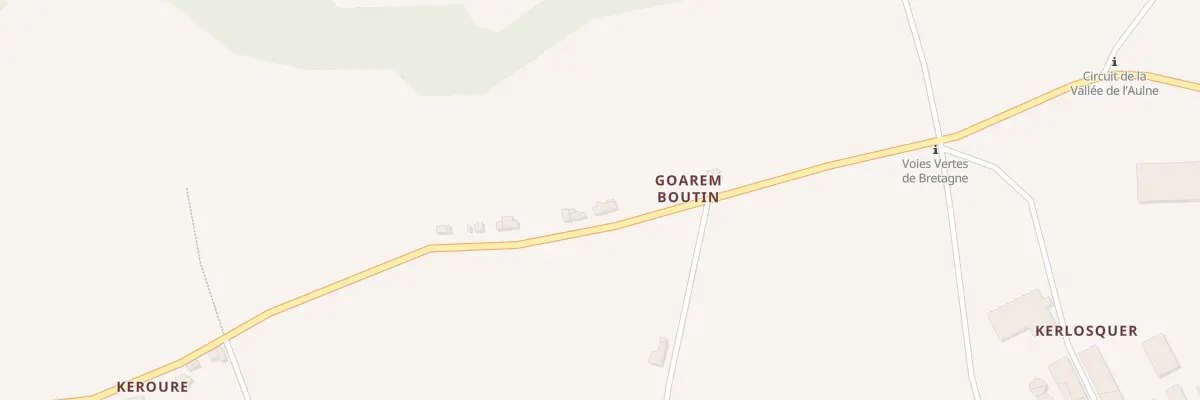 Plan du 275 Goarem Voutin à Lennon