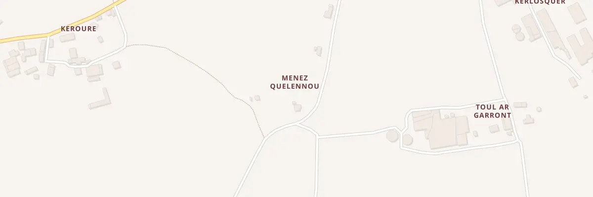 Plan du 403 Menez Quelennou à Lennon