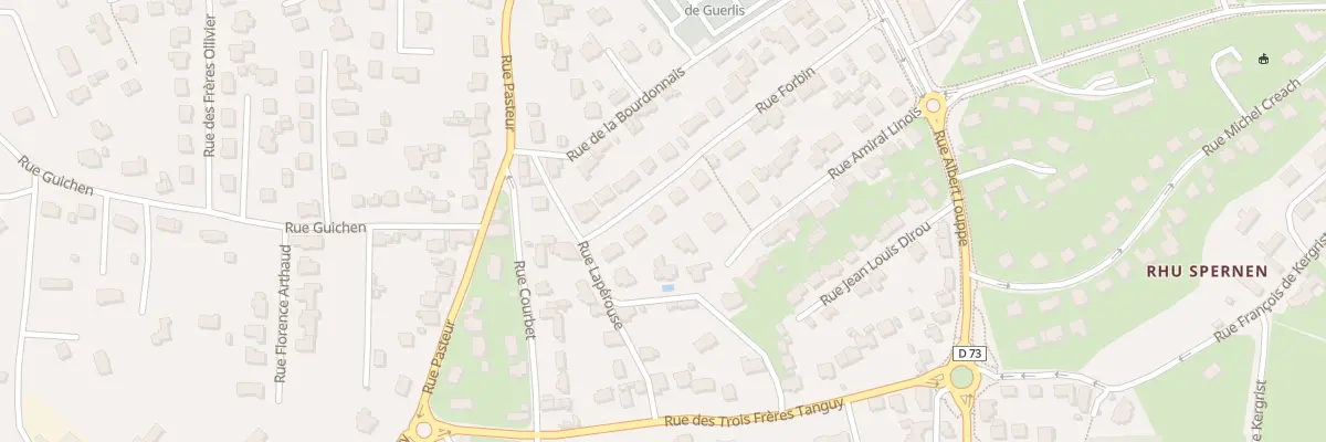 Plan du 22 Rue Forbin à Carantec