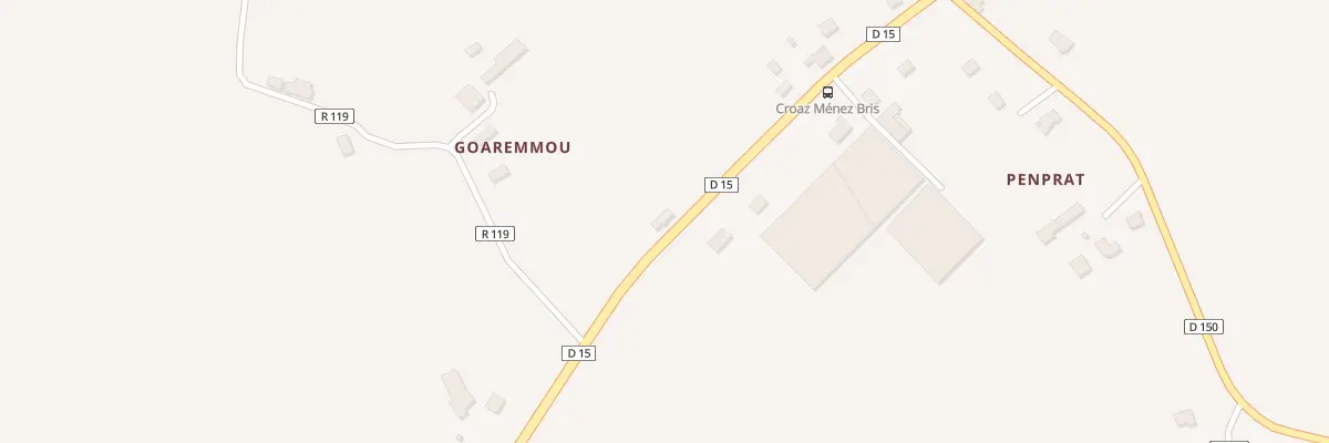 Plan du 860A Goaremmou à Elliant