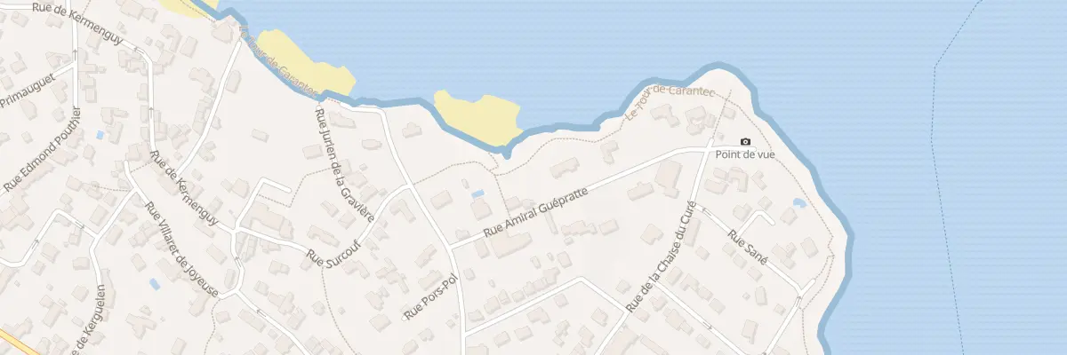 Plan du 7B Rue Amiral Guépratte à Carantec
