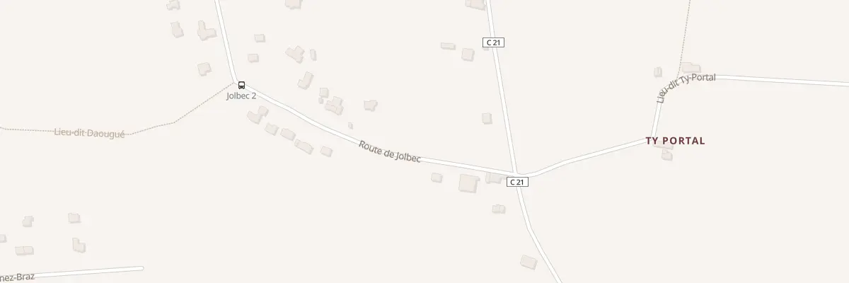 Plan du 12 Jolbec à Saint-Yvi