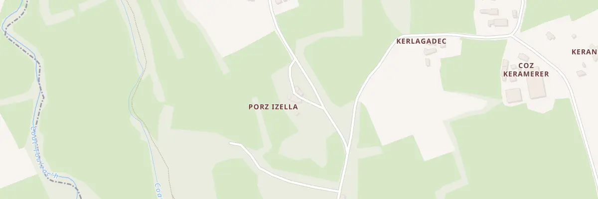 Plan du 5477 Pors Izella à Taulé