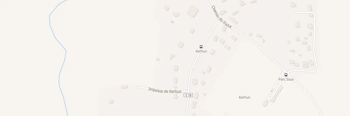Plan du 17 Rue de Kerhun à Concarneau
