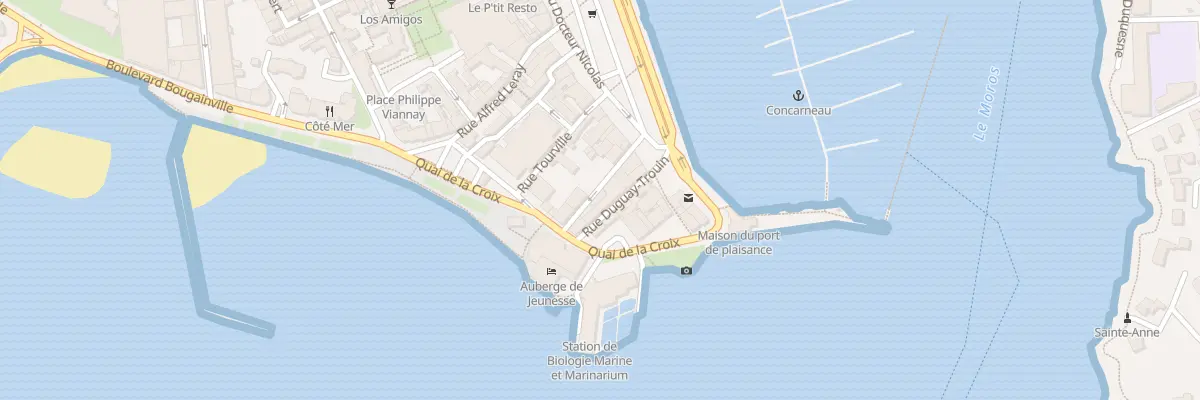 Plan du 7 Rue Duquesne à Concarneau
