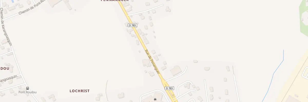 Plan du 28 Rue de Penanguer à Concarneau