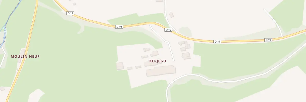 Plan du 6989C Kerjégu à Taulé
