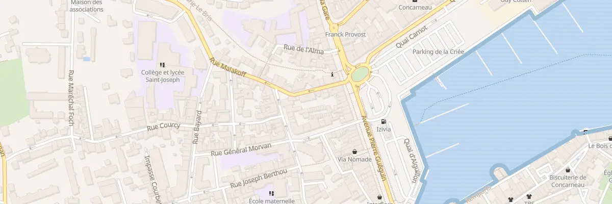 Plan du 5B Rue Malakoff à Concarneau