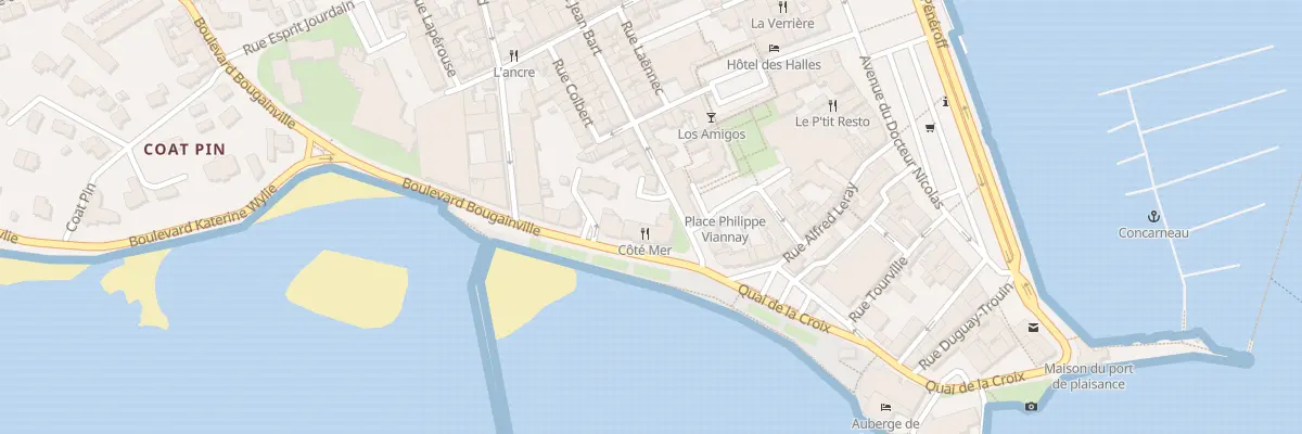 Plan du 2 Bd Bougainville à Concarneau