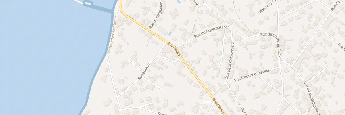 Plan du 1 Rue Bouvet à Carantec