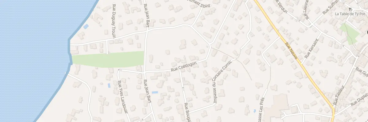 Plan du 4B Rue Coet Logon à Carantec