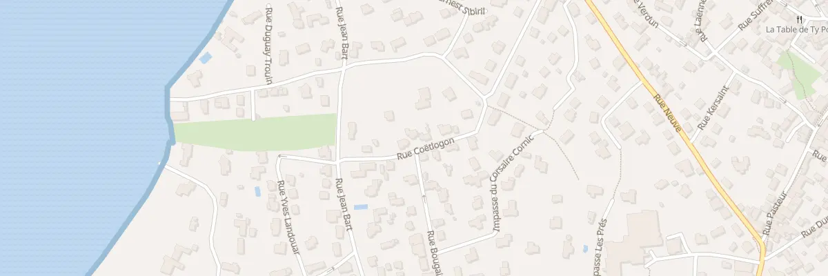 Plan du 4 Rue Coet Logon à Carantec