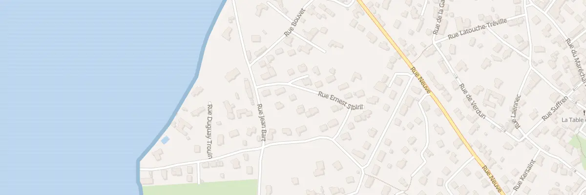 Plan du 5 Rue Ernest Sibiril à Carantec