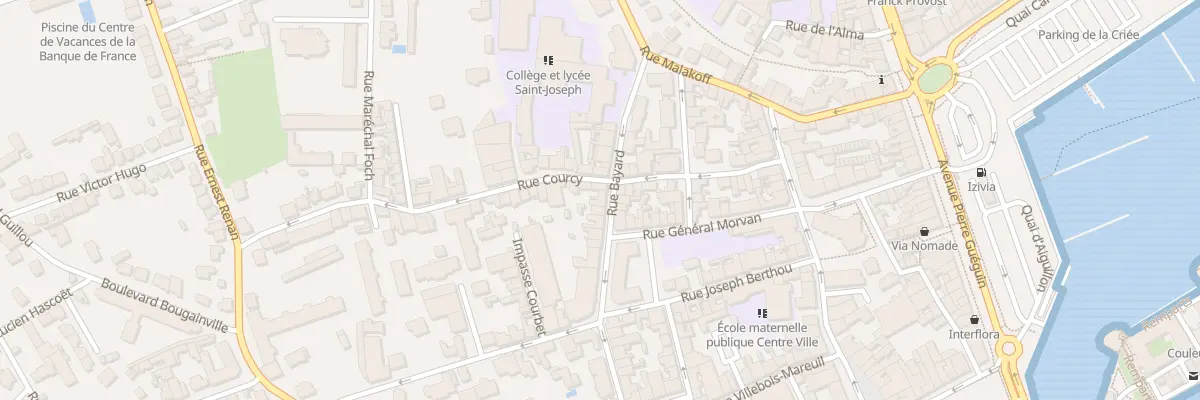Plan du 49 Rue Bayard à Concarneau