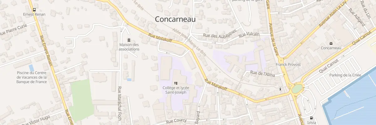Plan du 23B Rue Malakoff à Concarneau