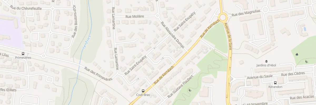 Plan du 5 Rue Pascal à Concarneau