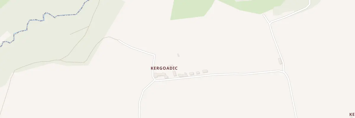 Plan du 5093 Kergoadic à Lennon