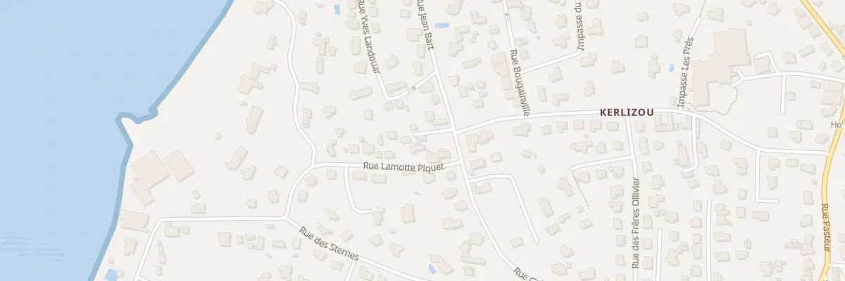 Plan du 4 Rue Jean Bart à Carantec