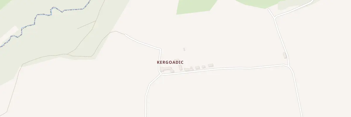 Plan du 5069 Kergoadic à Lennon