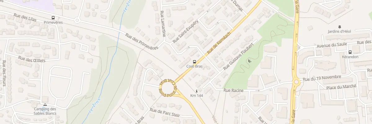 Plan du 39 Rue de Kerneach à Concarneau