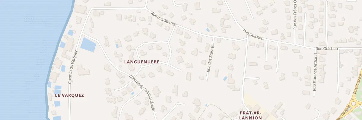 Plan du 27 Rue des Aigrettes à Carantec