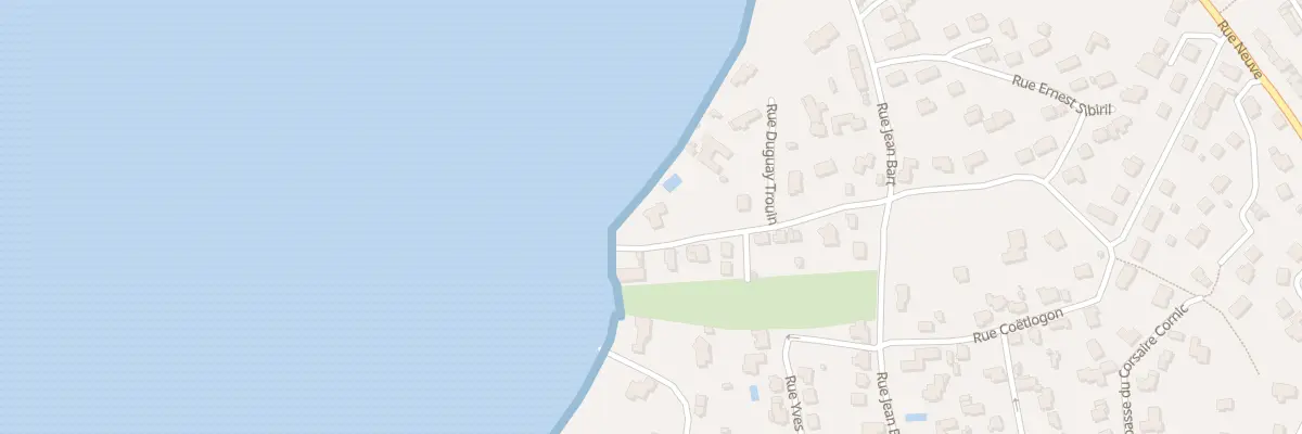 Plan du 15 Rue Duguay Trouin à Carantec