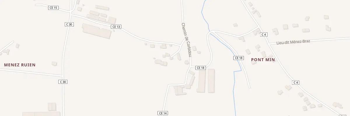 Plan du 5 Corbidou à Saint-Yvi