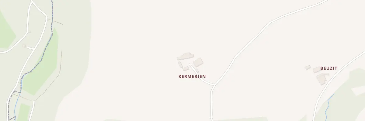 Plan du 219A Kermerrien à Lennon