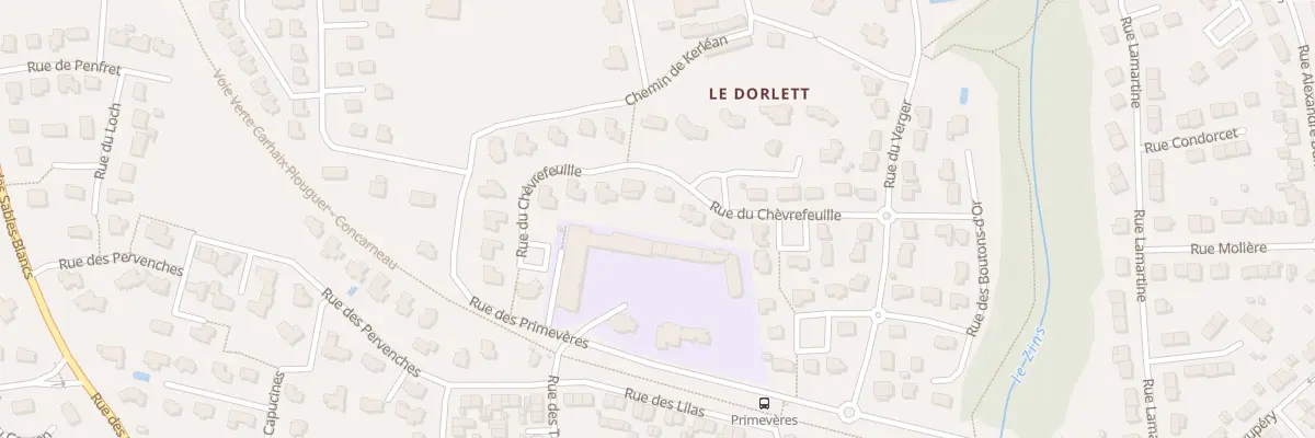 Plan du 17 Rue du Chevrefeuille à Concarneau