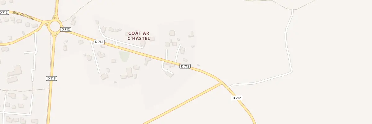 Plan du 5104 Koad Ar Chastell à Saint-Thégonnec Loc-Eguiner