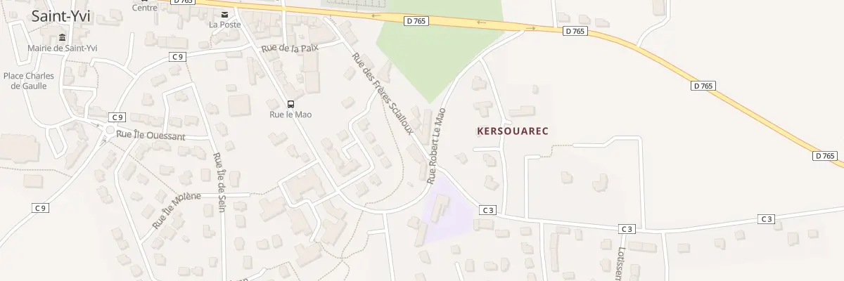 Plan du 17 Rue Robert le Mao à Saint-Yvi