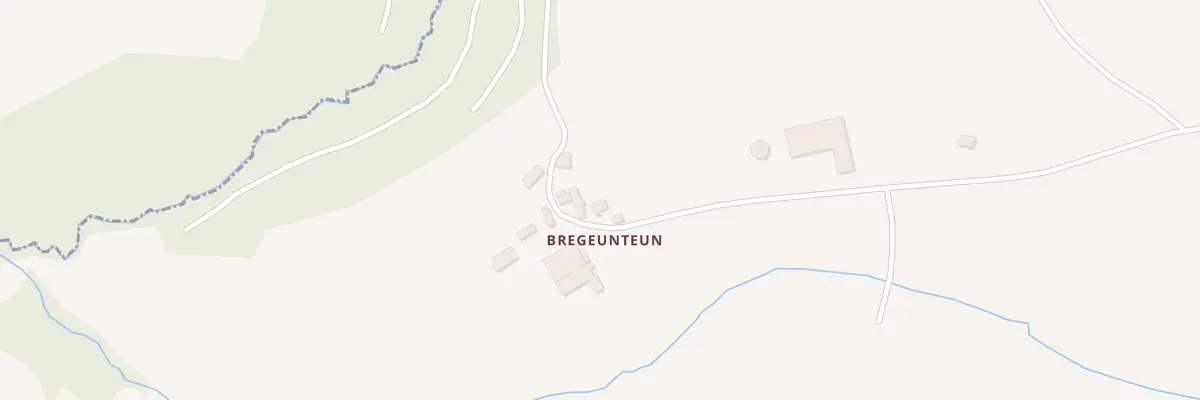 Plan du 109 Breuguntun au Cloître-Pleyben