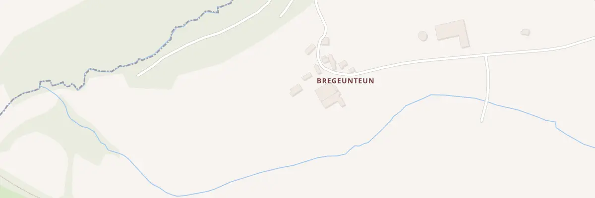 Plan du 110 Breuguntun au Cloître-Pleyben