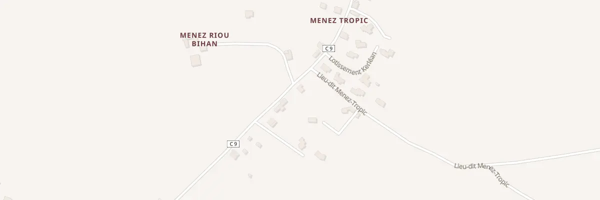 Plan du 35 Ménez Tropic à Saint-Yvi