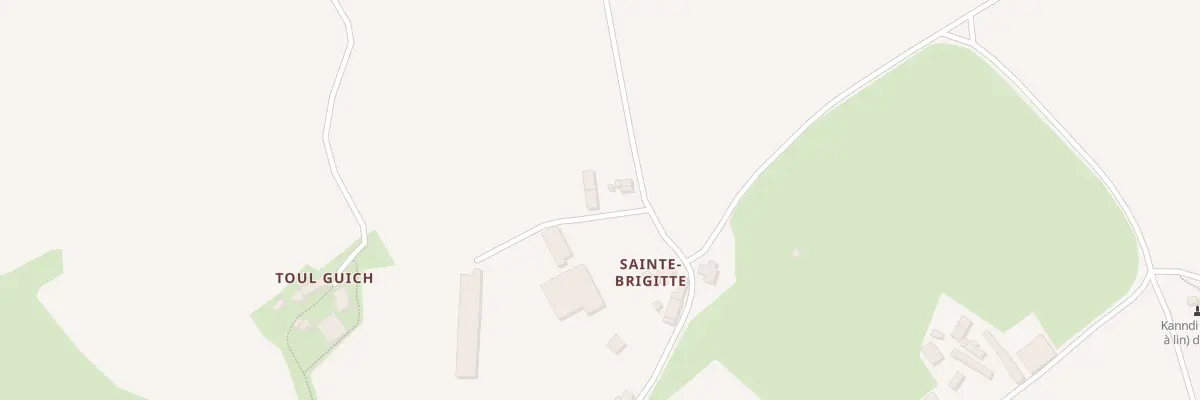 Plan du 5613A Sainte Brigitte à Saint-Thégonnec Loc-Eguiner