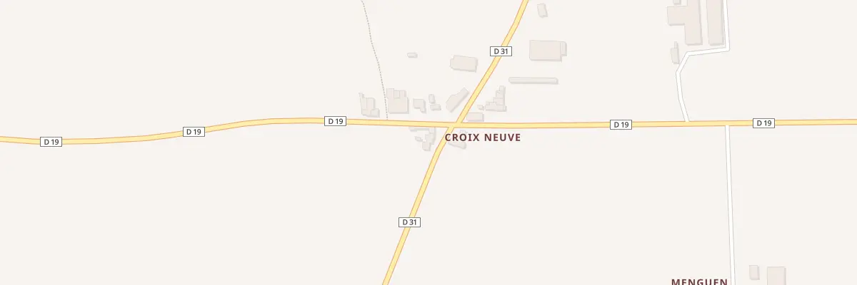 Plan du 120 Croix Neuve à Guiclan