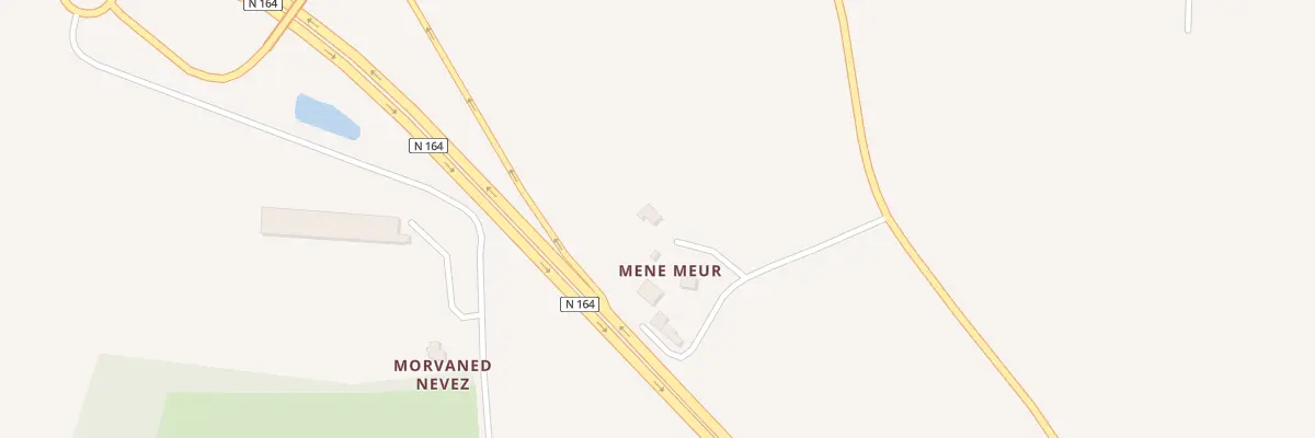 Plan du 1978T Mene Meur à Pleyben
