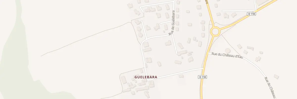 Plan du 31 Gwelebara à Saint-Thégonnec Loc-Eguiner