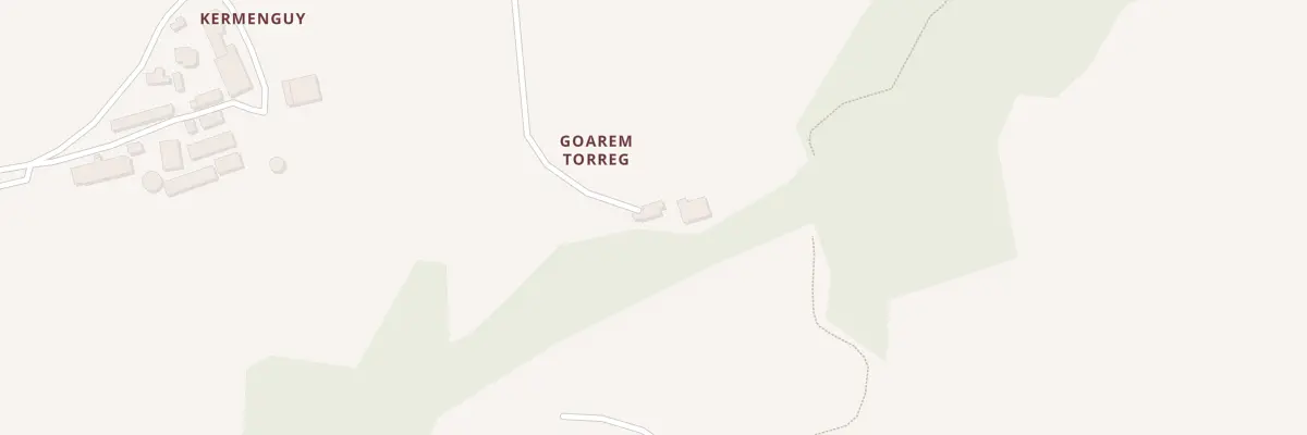 Plan du 156 Goaremm Torreg à Gouézec