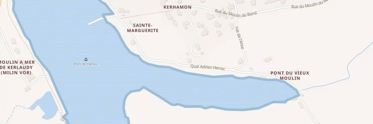 Plan du 17 Quai Adrien HERREC à Henvic