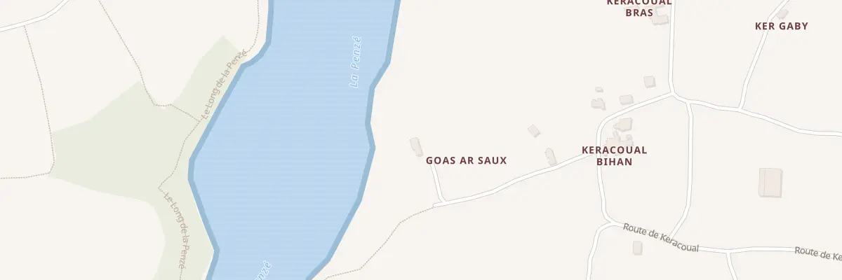 Plan du 1978A Goas Ar Saux à Henvic