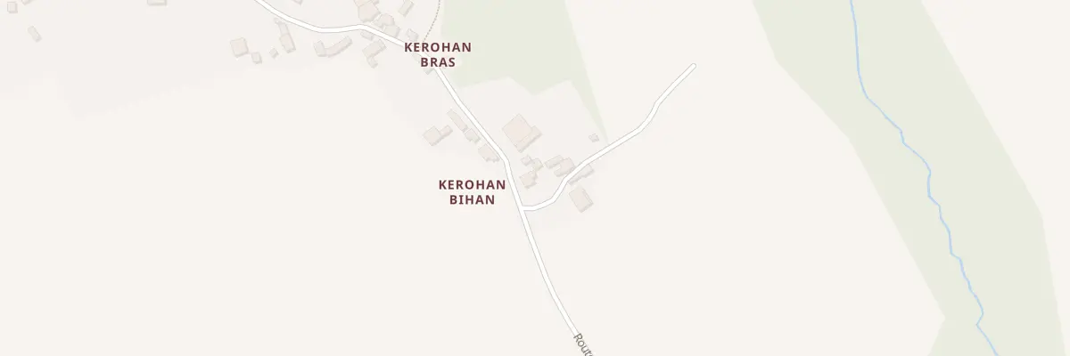 Plan du 5138 Kerohant Bian à Commana