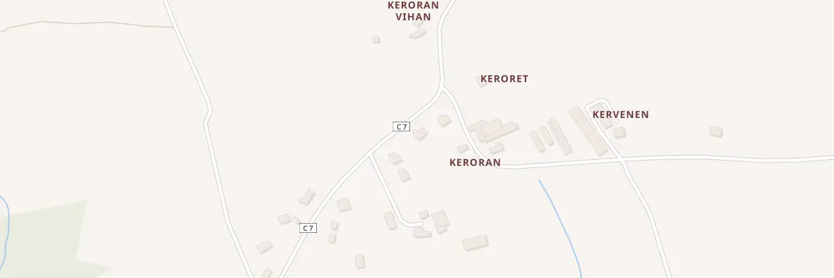 Plan du 5763F Keroran à La Forêt-Fouesnant