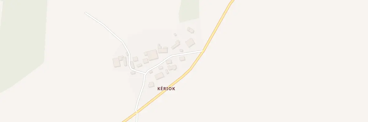 Plan du 8 Keriok à Gouézec