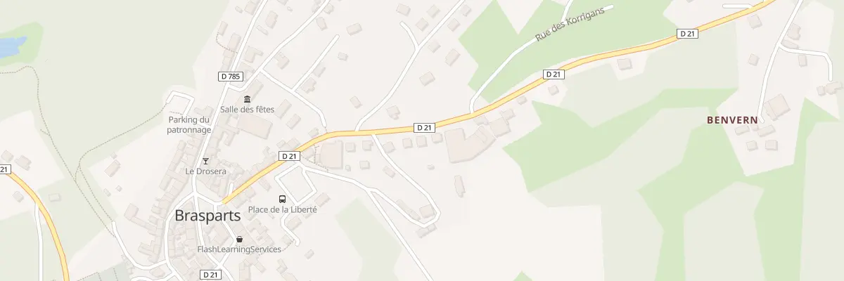 Plan du 26 Rue de la Fontaine à Brasparts