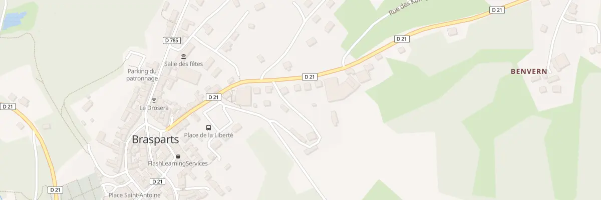 Plan du 24 Rue de la Fontaine à Brasparts