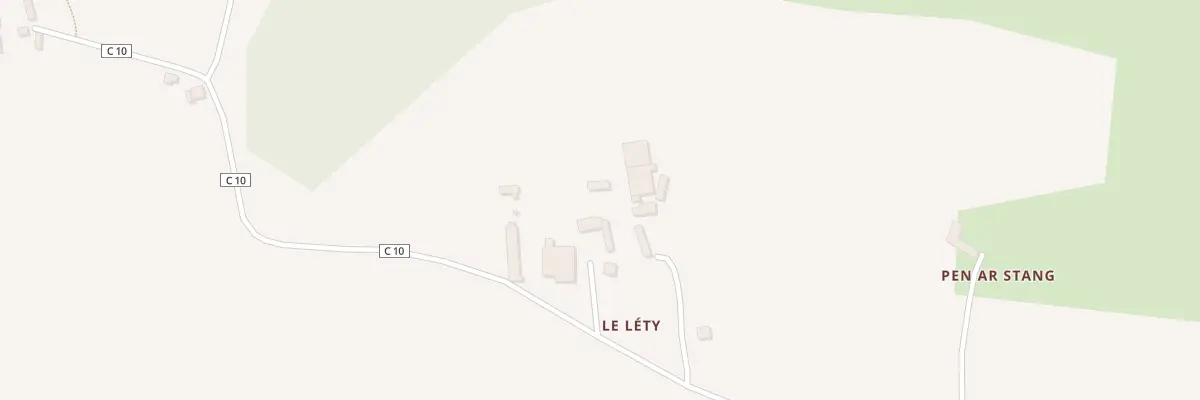 Plan du 27 Le Letty à Saint-Yvi