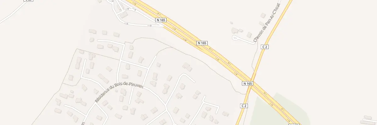 Plan du 155 Res du Bois de Pleuven à Saint-Yvi