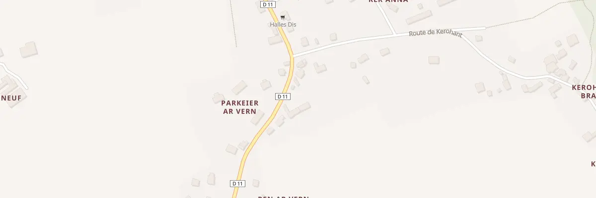 Plan du 17 Rue de Pen Ar Vern à Commana