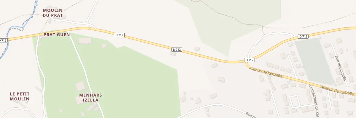Plan du 5468 Prat Guen à Saint-Thégonnec Loc-Eguiner